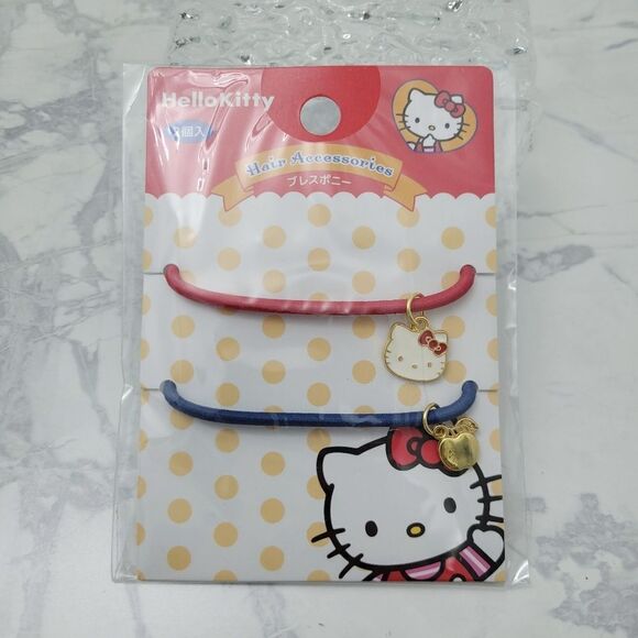 2/$20 Brand New Japan Sanrio Hello Kitty Hair Accessories 2pcs Set - Picture 2 of 6